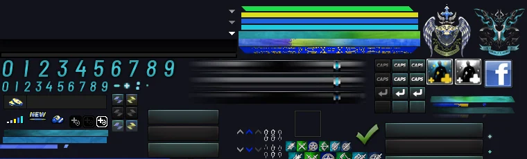 Azure Cabal UI skin preview