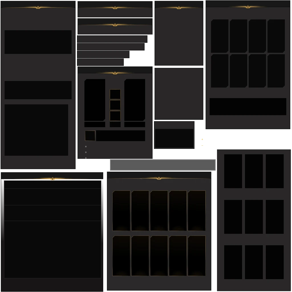 Gold windows preview