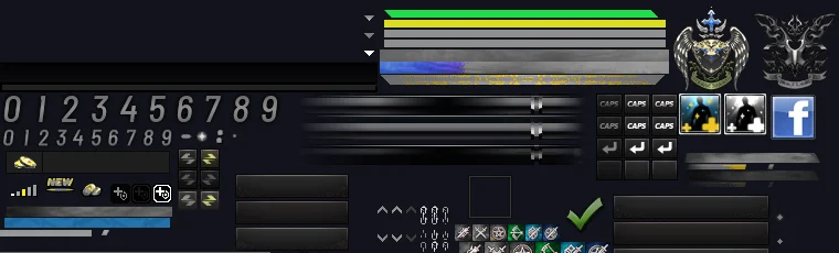 Obsidian Cabal UI skin preview